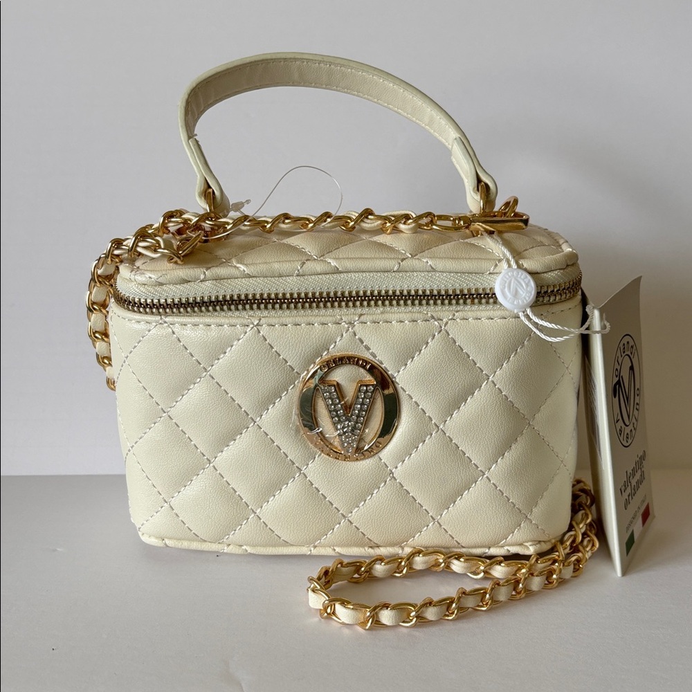 ☀️Valentino Orlandi Top Handle Vanity Box Bag